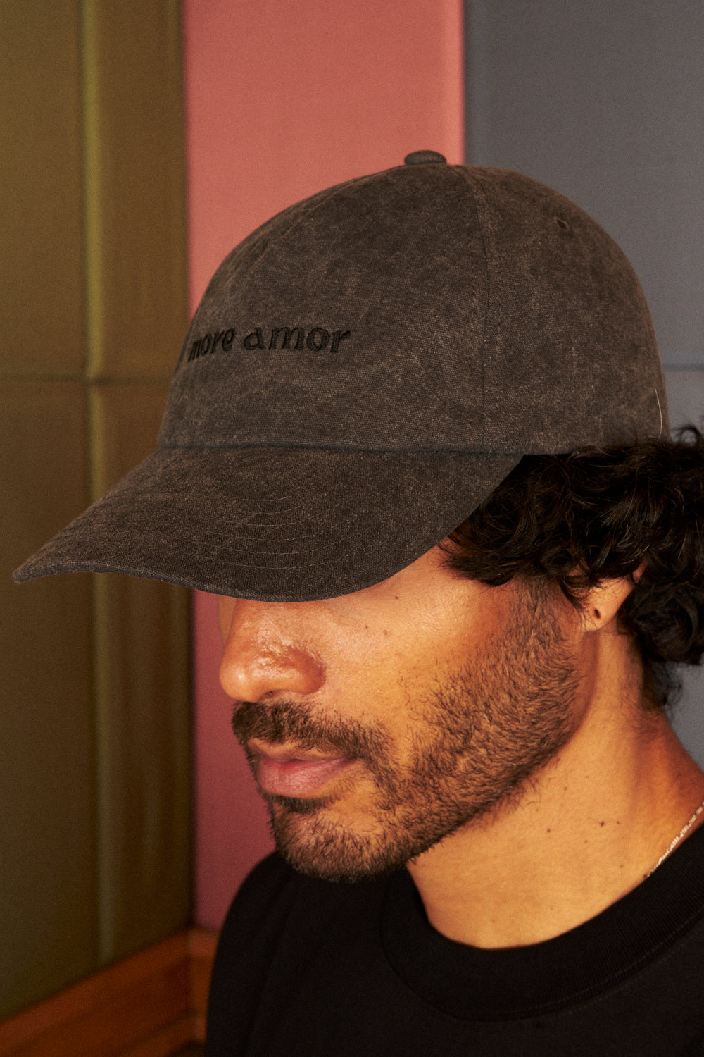 Jockey Ball Cap Gris | More Amor