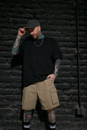 Short Cargo Ecru | More Amor