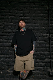 Short Cargo Ecru | More Amor