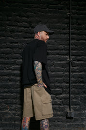 Short Cargo Ecru | More Amor