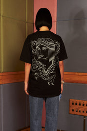 Polera Lady Dragon Negra Mujer | DimeDarko