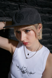 Jockey Five Panel SpiderWeb Gris | Dimedarko