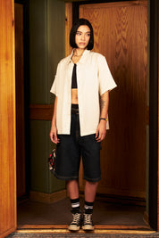 Camisa Daily Ecru Mujer | more amor