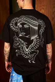 Polera Lady Dragon Negra | DimeDarko