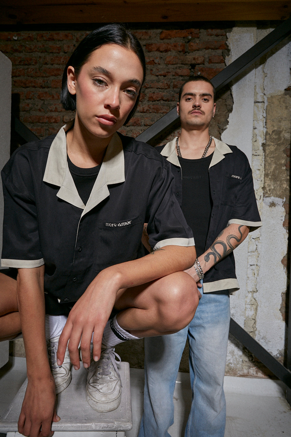 Camisa Lady Warrior Negra | Dimedarko