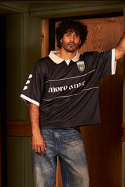 Polera Futbol Negra | more amor