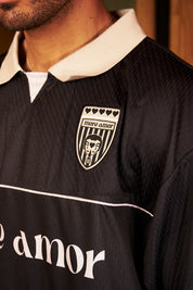 Polera Futbol Negra | more amor