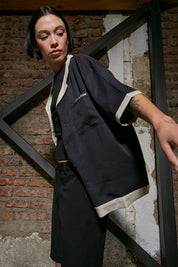 Camisa Lady Warrior Negra | Dimedarko