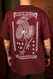 Polera Crane Drops Burdeo | Cristobal Morales