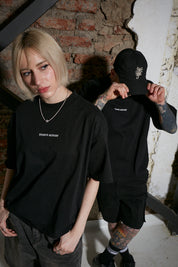 Polera Boxy Fit 250gr Negra | More Amor