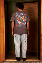 Polera Hummingbirds Gris | Nanai