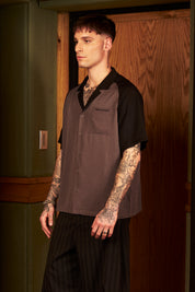 Camisa Raglan Gris&Negra | more amor