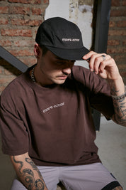 Jockey Five Panel Negro Logo | More Amor