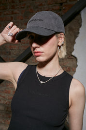 Jockey Ball Cap Gris | More Amor