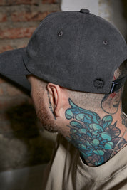 Jockey Ball Cap Gris | More Amor