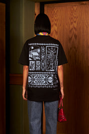 Polera Fairy Tale Negra Mujer | Nanai