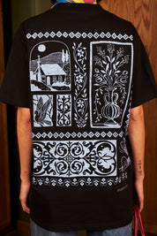 Polera Fairy Tale Negra Mujer | Nanai