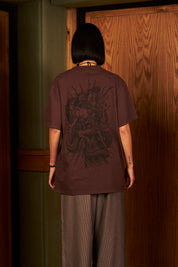 Polera War Of The Tree Cafe Mujer | Matias Wenuqueo