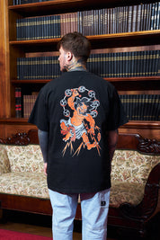 Polera 250 gr Red Rajin Negro | Pablo Esquivel