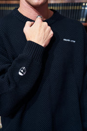 Chaleco Oversize Negro Hombre | more amor