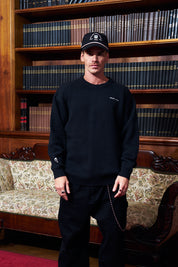 Chaleco Oversize Negro Hombre | more amor