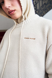 Chaleco Oversize Ecru | more amor