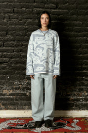 Chaleco Melted Iso Celeste Mujer | more amor