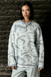 Chaleco Melted Iso Celeste Mujer | more amor