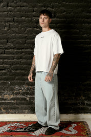 Pantalón Denim Daily Hearts Celeste Hombre | more amor