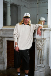 Chaleco Oversize Ecru | more amor