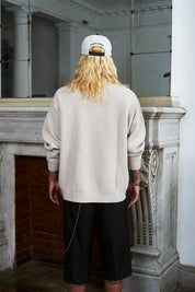 Chaleco Oversize Ecru | more amor