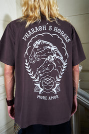 Polera 250 gr Pharaos Horses Café | DimeDarko