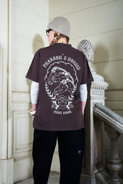 Polera 250 gr Pharaos Horses Café | DimeDarko