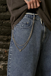 Pantalón Denim Daily Hearts Azul Hombre | more amor