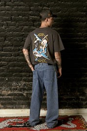 Polera Hammerhead Shark Gris Hombre | Jose Prieto