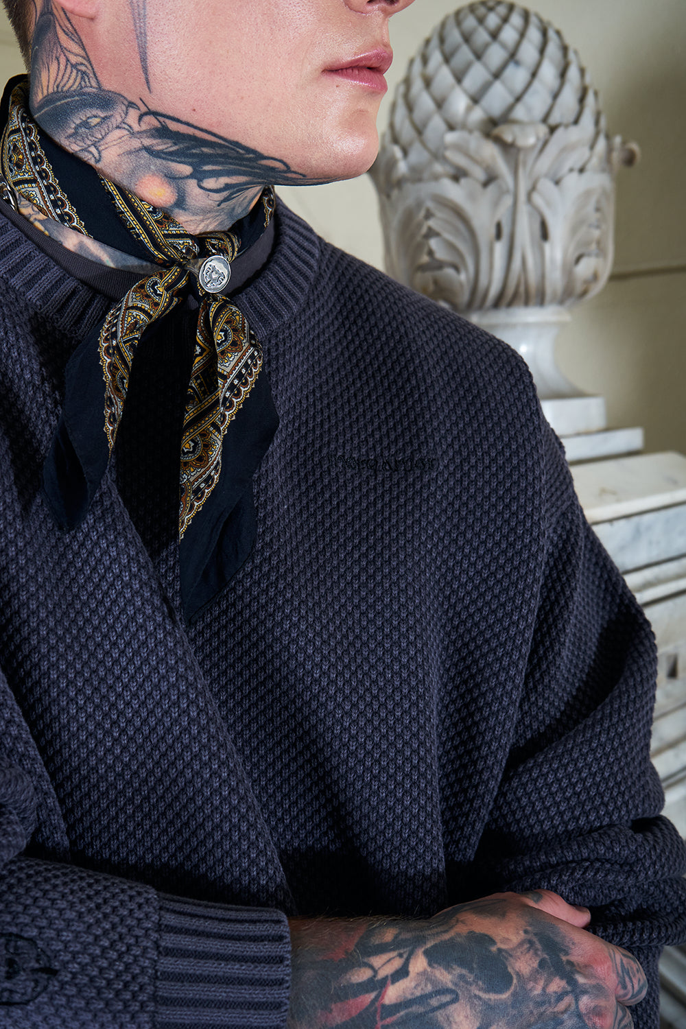 Chaleco Oversize Gris | more amor