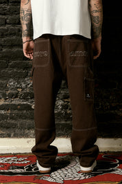 Pantalón Denim Carpenter Café Hombre | more amor