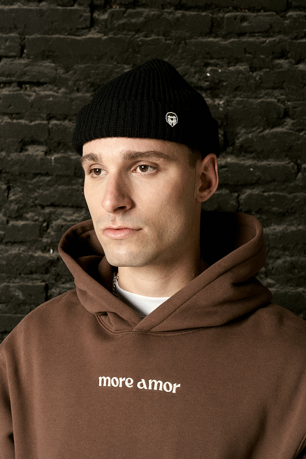 Gorro Beanie Fisherman Negro | more amor