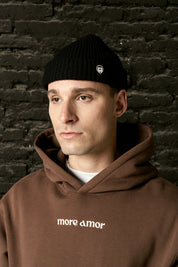 Gorro Beanie Fisherman Negro | more amor