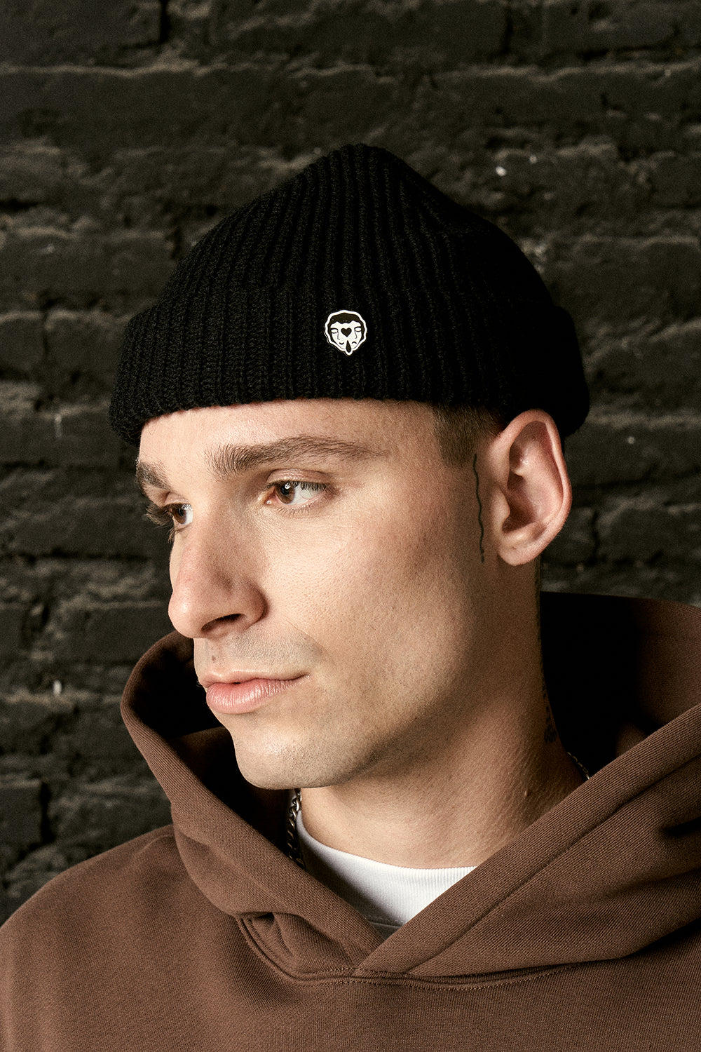 Gorro Beanie Fisherman Negro | more amor