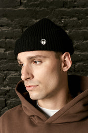 Gorro Beanie Fisherman Negro | more amor