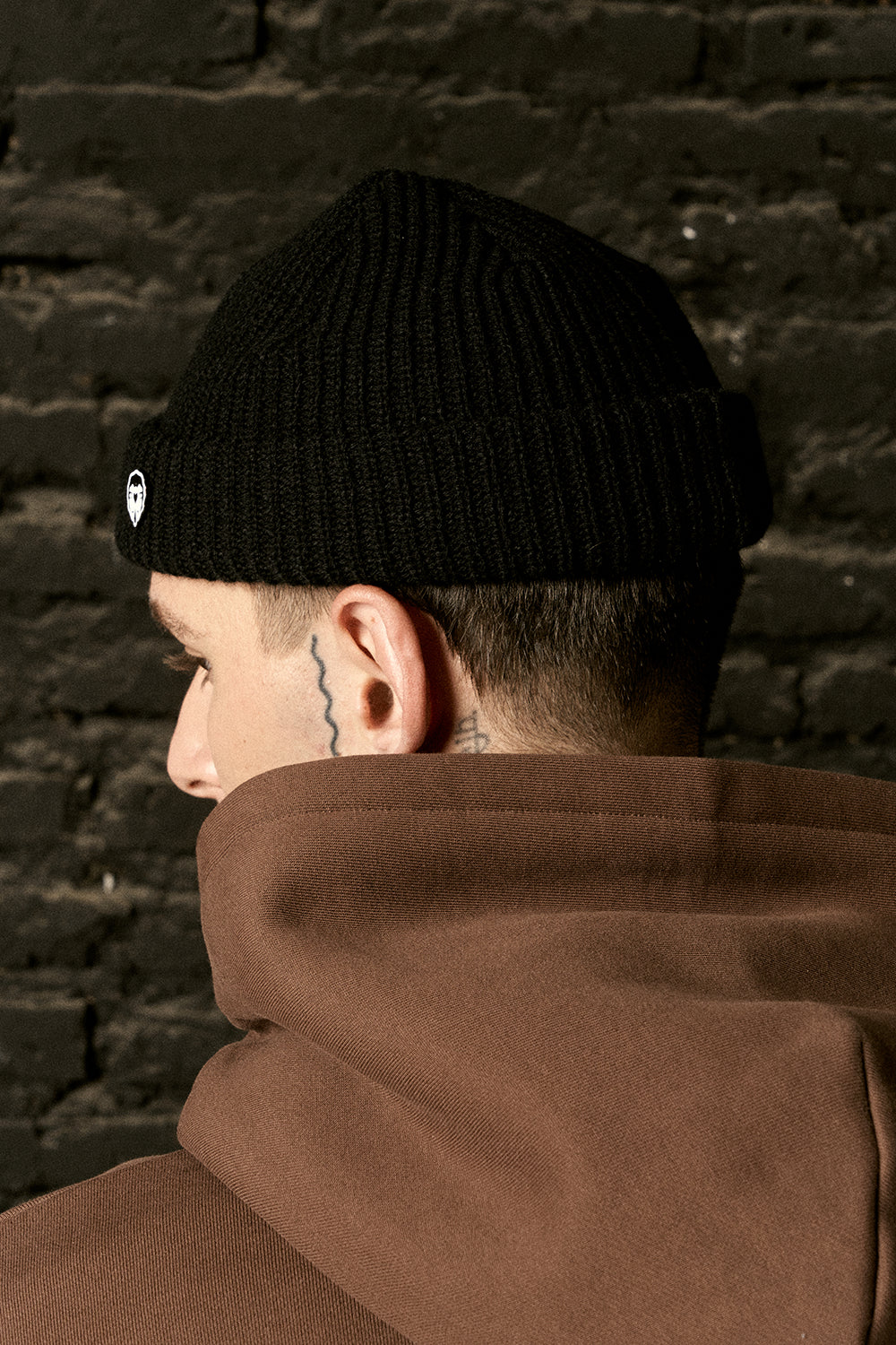 Gorro Beanie Fisherman Negro | more amor