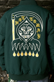 Chaqueta Bomber The Reaper Verde Hombre | Ecto