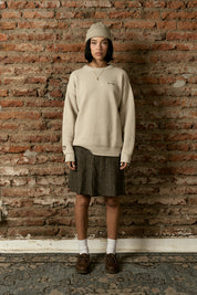 Chaleco Oversize Ecru Mujer | more amor