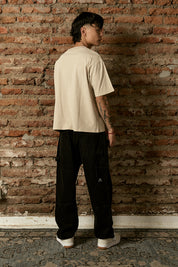 Pantalón Denim Carpenter Negro Hombre | more amor