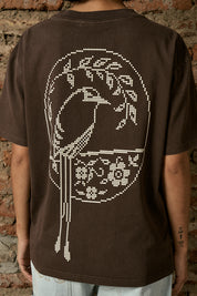 Polera Quiet Bird Café Mujer | Animalita