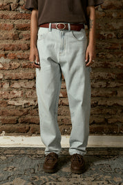 Pantalón Denim Carpenter Celeste Mujer | more amor
