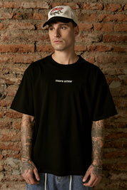 Polera Tarot Snake Negra Hombre | Ecto