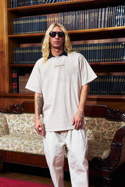 Polera 250 gr Ecru Heavy Weight | more amor