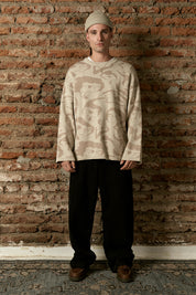 Chaleco Melted Iso Ecru Hombre | more amor